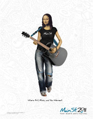 2011 "Mona" Poster